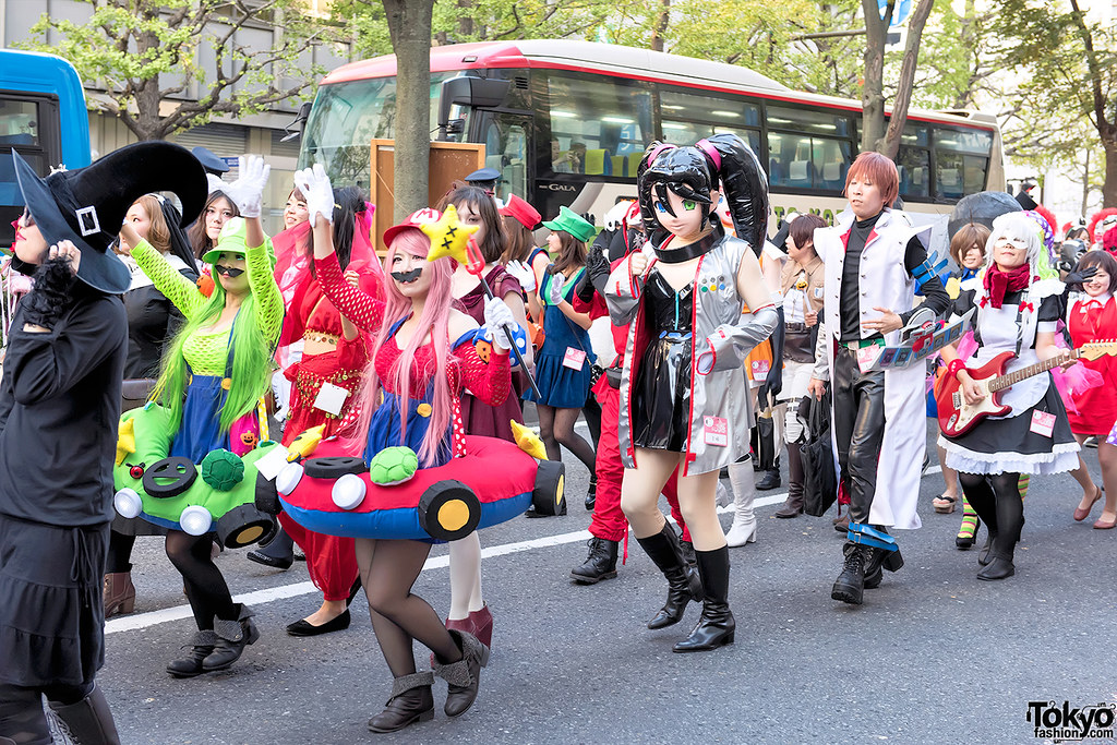 Japanese Halloween Parade a photo on Flickriver