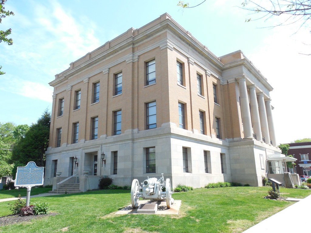Harrison County Courthouse Corydon, Indiana Constructed in… Flickr