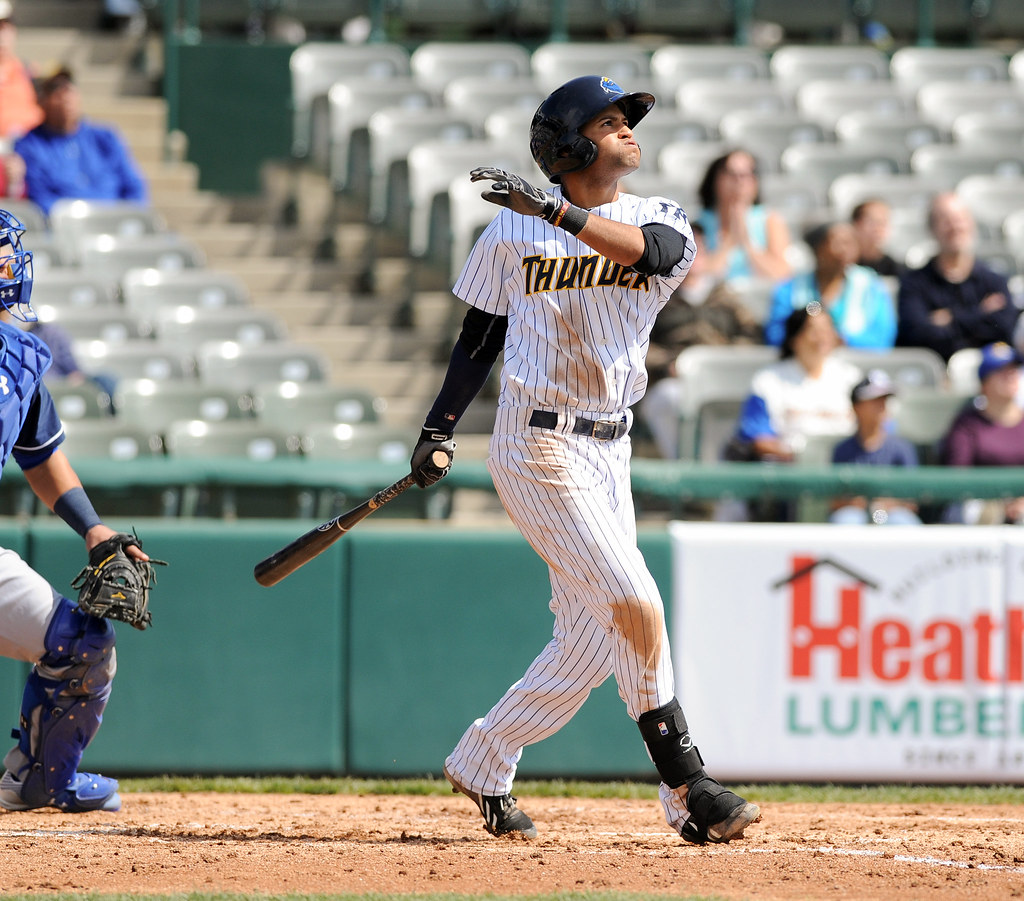 Mason Williams Trenton Thunder (10) in a Minor League Base… Flickr