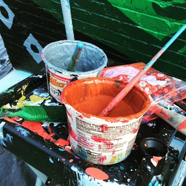 The last few paint containers AITA2015 transformRVA re… Flickr