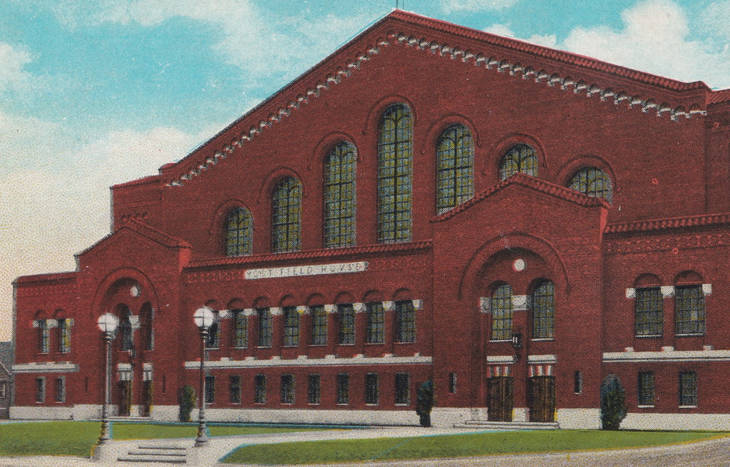 SE Ann Arbor MI c.1920s U of M's Yost Field House built 19… Flickr