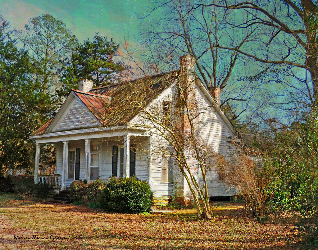 Greek Revival Cottage (1855) Magnolia, Duplin County, North Carolina