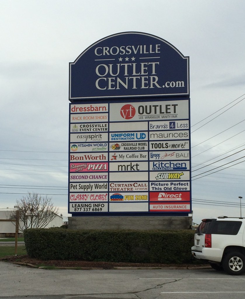 Crossville Outlet Mall Crossville, TN April 2015 Mike Kalasnik Flickr