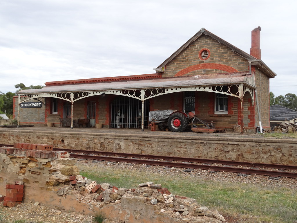 Stockport. The old disused railway station. The line from … Flickr
