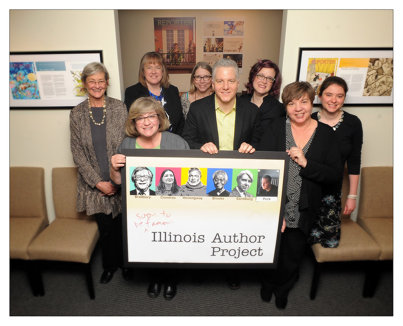 2015 Soon to be Famous Illinois Author Announcement Flickr