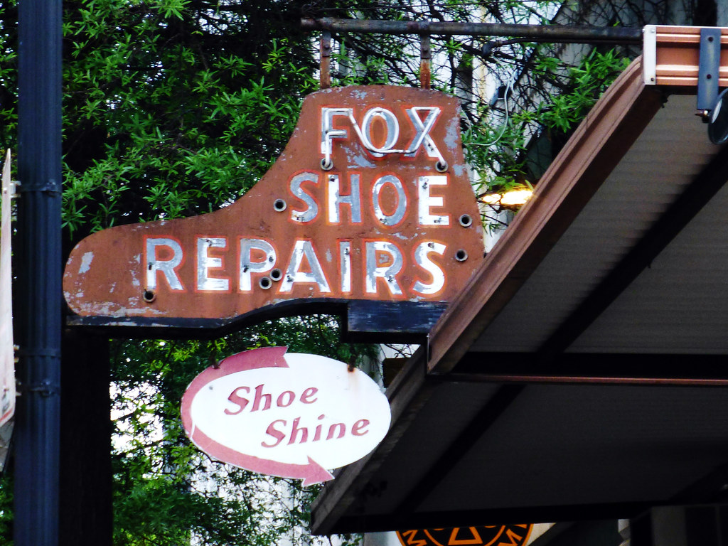 Augusta, GA Fox Shoe Repairs Found in the Augusta Downtown… Flickr