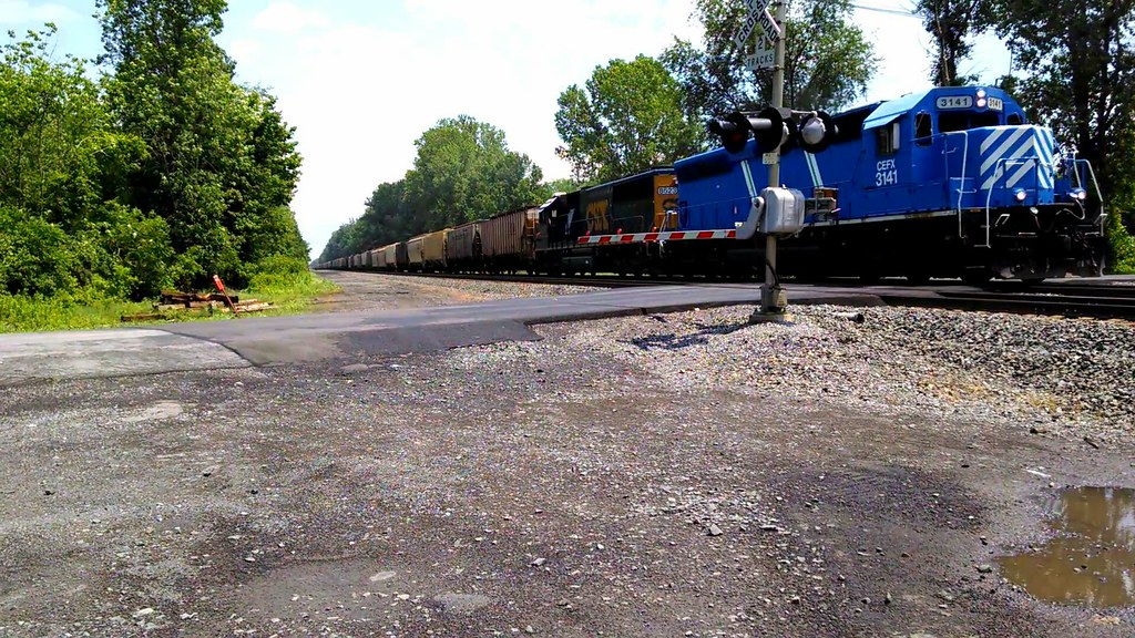 CSX Mohawk Sub. Canaseraga Rd., near Chittenango, NY CNYrailroadnut