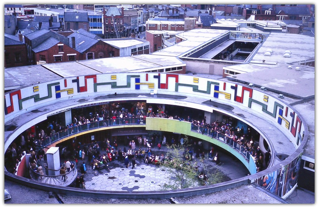 Elevated view of St. Shopping Centre, Preston 197… Flickr