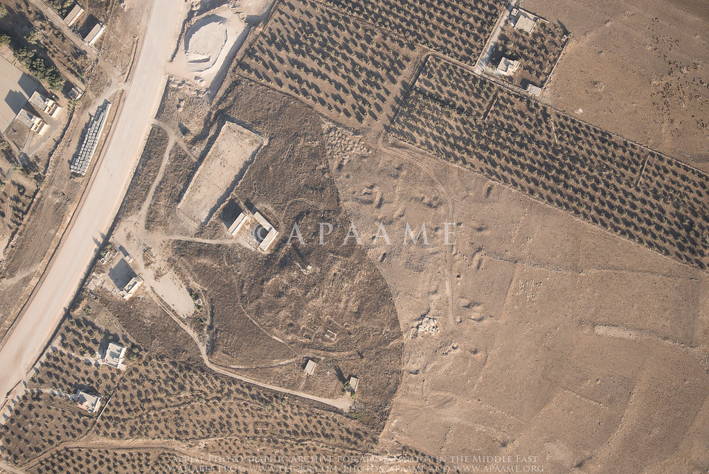 Khirbet elButm APAAME_20151001_REB0143.jpg Aerial Photographic Archive for Archaeology in