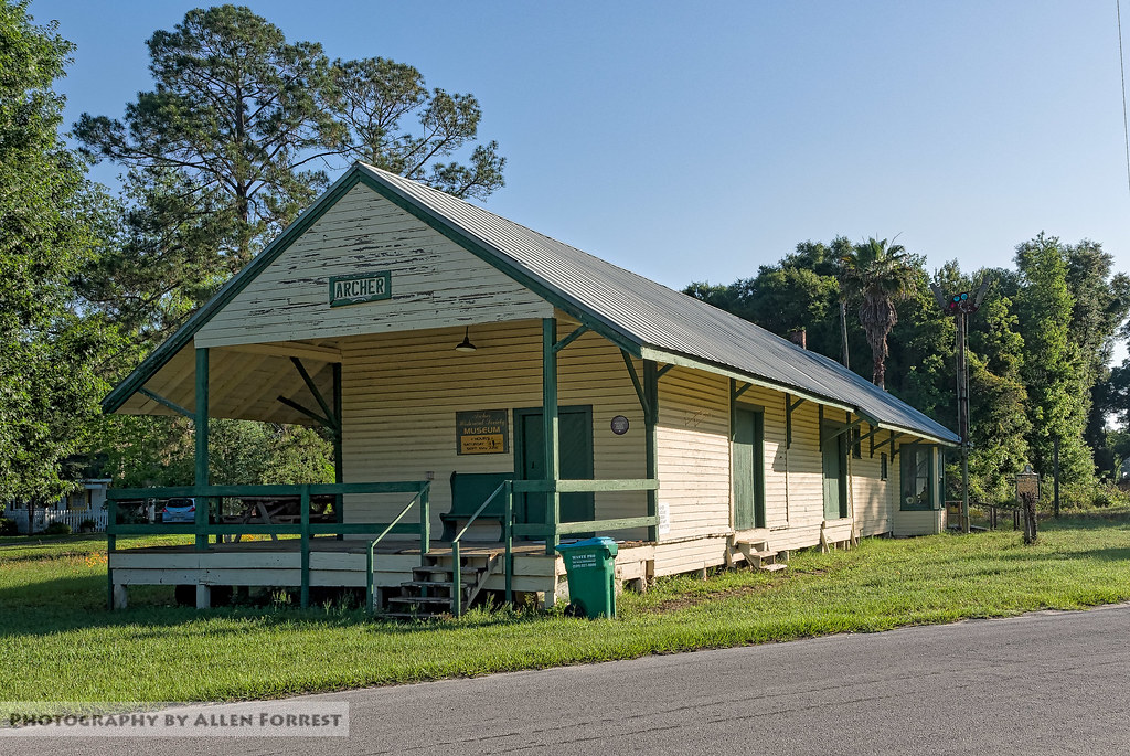 Archer Depot Historic Seaboard Air Line depot, built aroun… Flickr