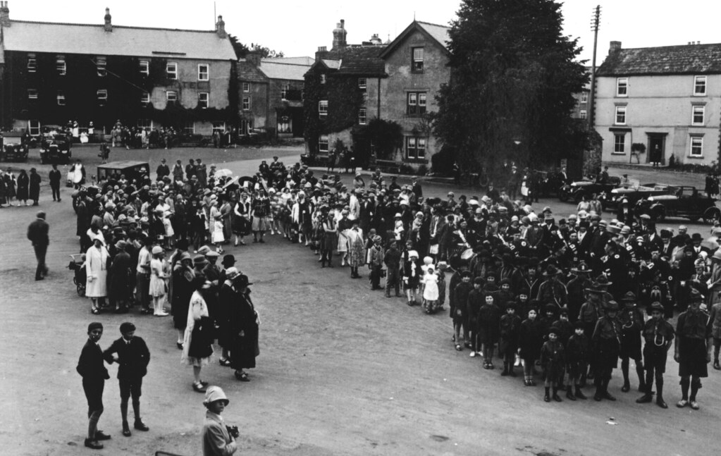 Allendale 1935 [0002138] Scout Parade in Market Square, A… Flickr
