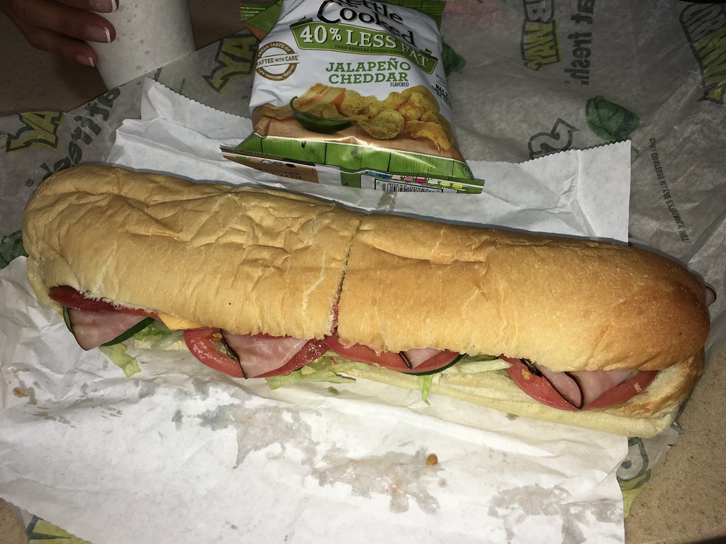 453 Subway Italian BMT On Italian bread! Like_the