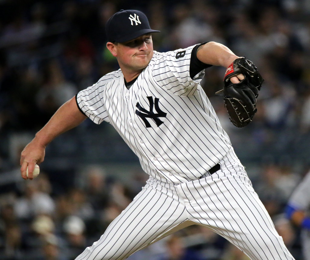 Kirby Yates pitches vs. Blue Jays Yankees reliever Kirby Y… Flickr