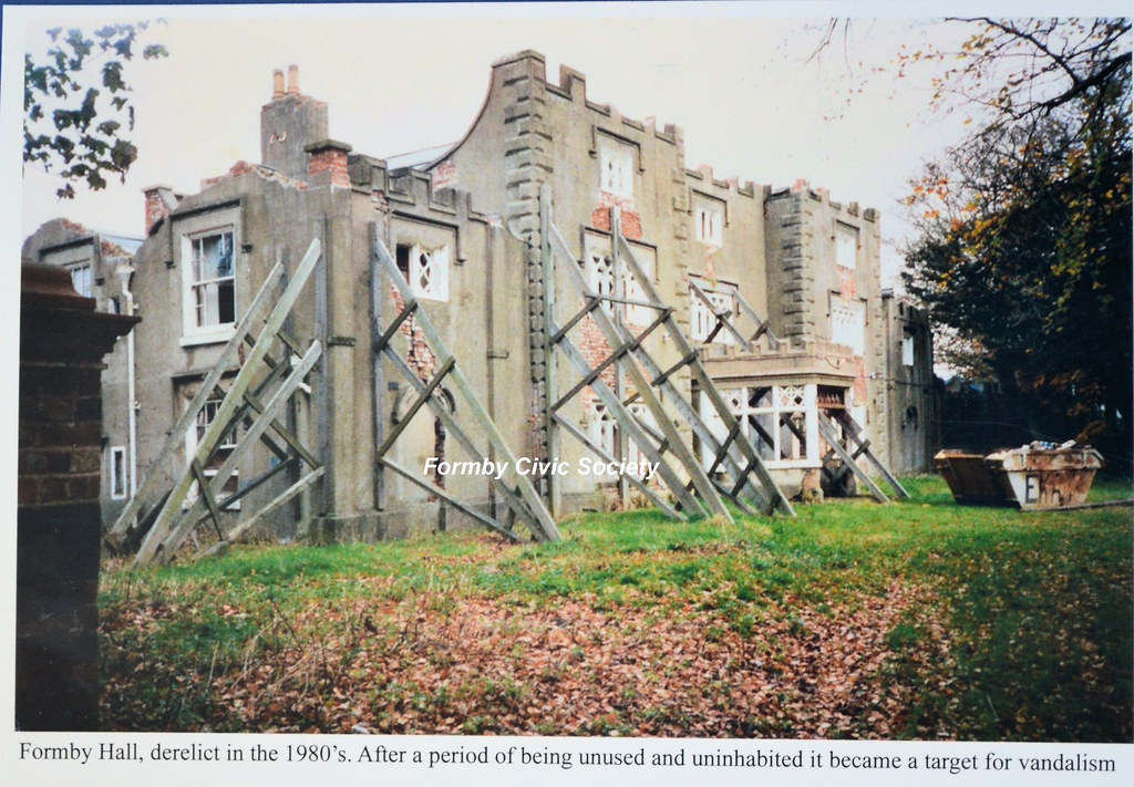 Southport Old Rd Formby Hall 1980's Derelict FOH071 Flickr