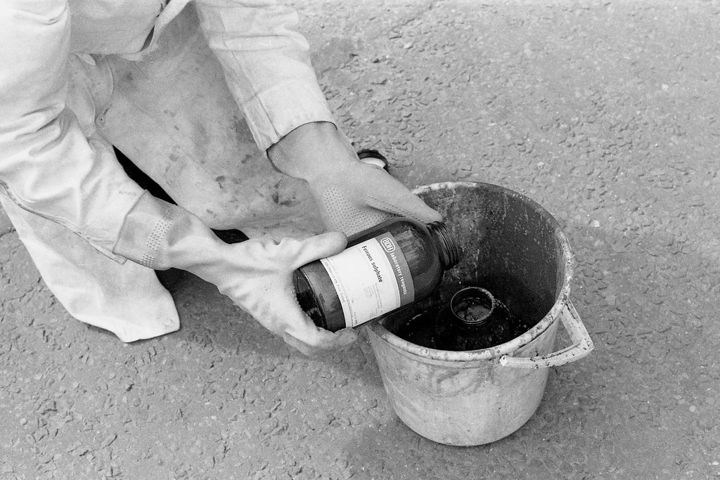 bucket chemistry mixing ferrous sulphate with cyanide re… Flickr