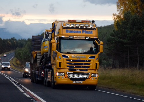 Duncan Plant Scania northbound A9 Nov'15 David Henderson