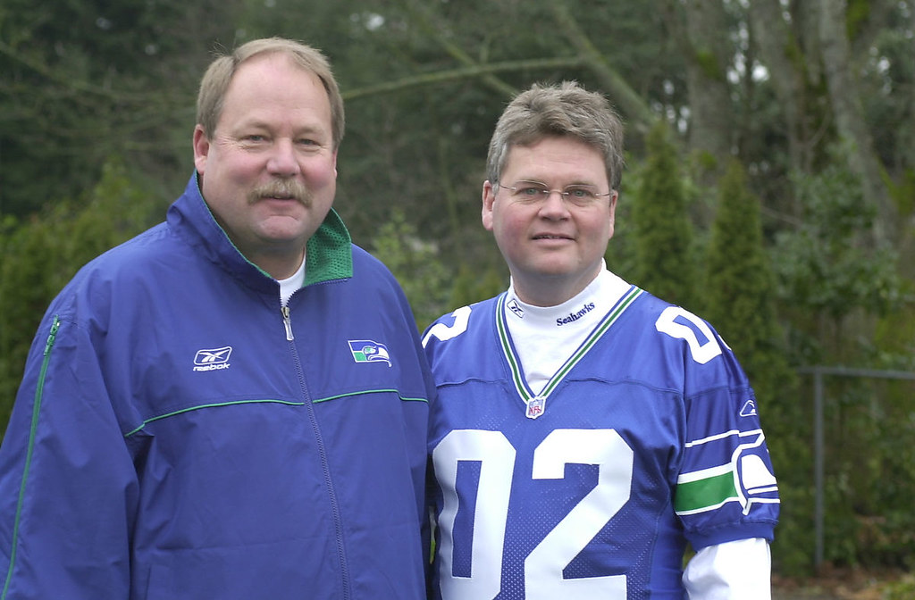 Mike Holmgren and Greg Nickels, 2002 Item 123930, Fleets a… Flickr