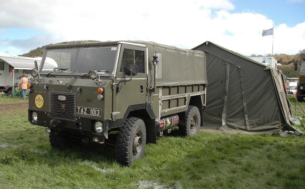 Land Rover 101" FC Picture taken at the Llandudno Transpor… Flickr
