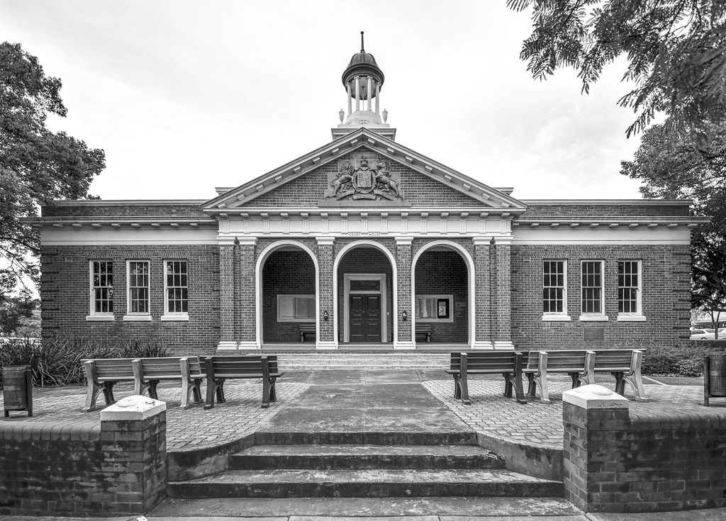 Griffith Court House It would appear that the construction… Flickr