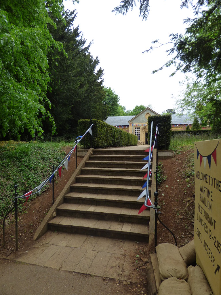 Upton House and Gardens Wartime Pavilion Restaurant st… Flickr