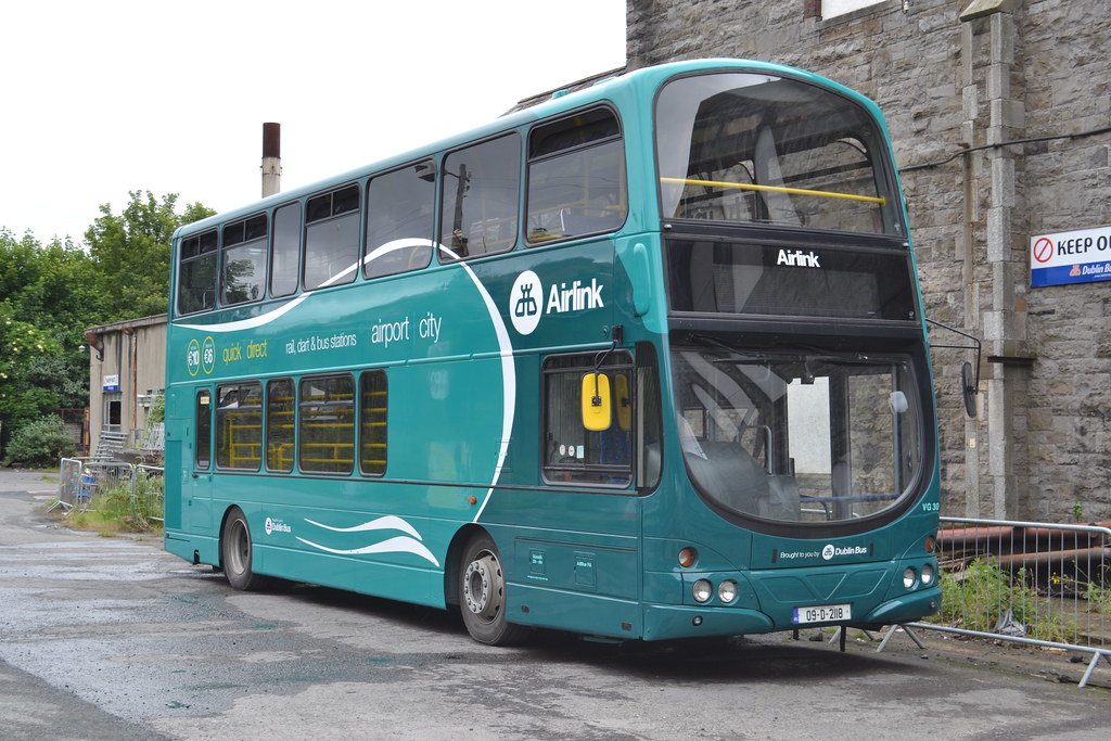 Dublin Bus VG30 09D2118 Seen at Broadstone Depot 12th Ju… Flickr