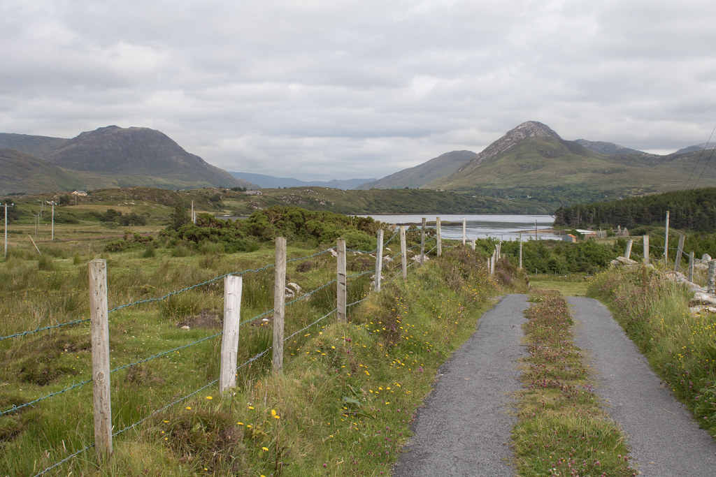 Connemara view View from Dawros Beg towards Letterfrack an… Flickr