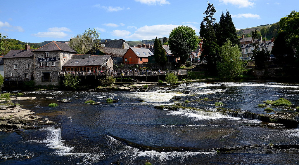 The Corn Mill. Llangollen, Wales, UK. The old Corn Mill la… Flickr