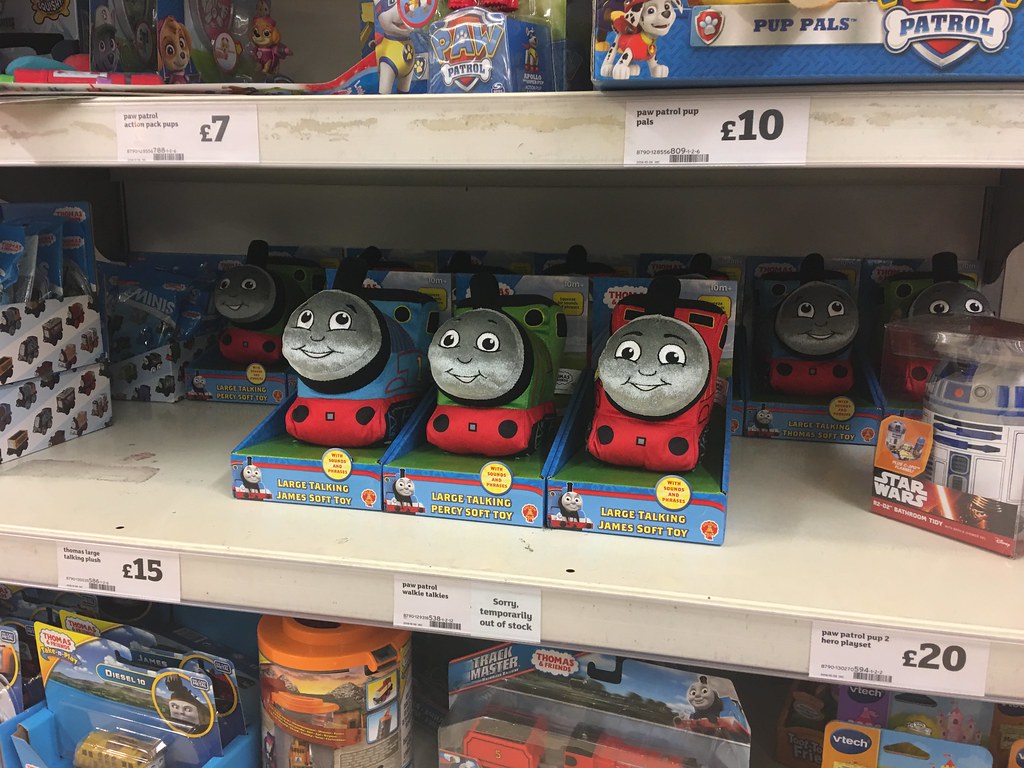 Thomas the Tank Engine Talking Plushes | Elias Flinter | Flickr