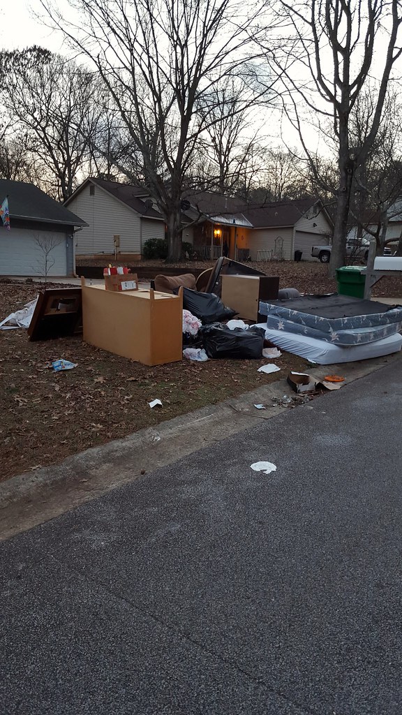 Ghetto bulk pile garbage trucks Flickr