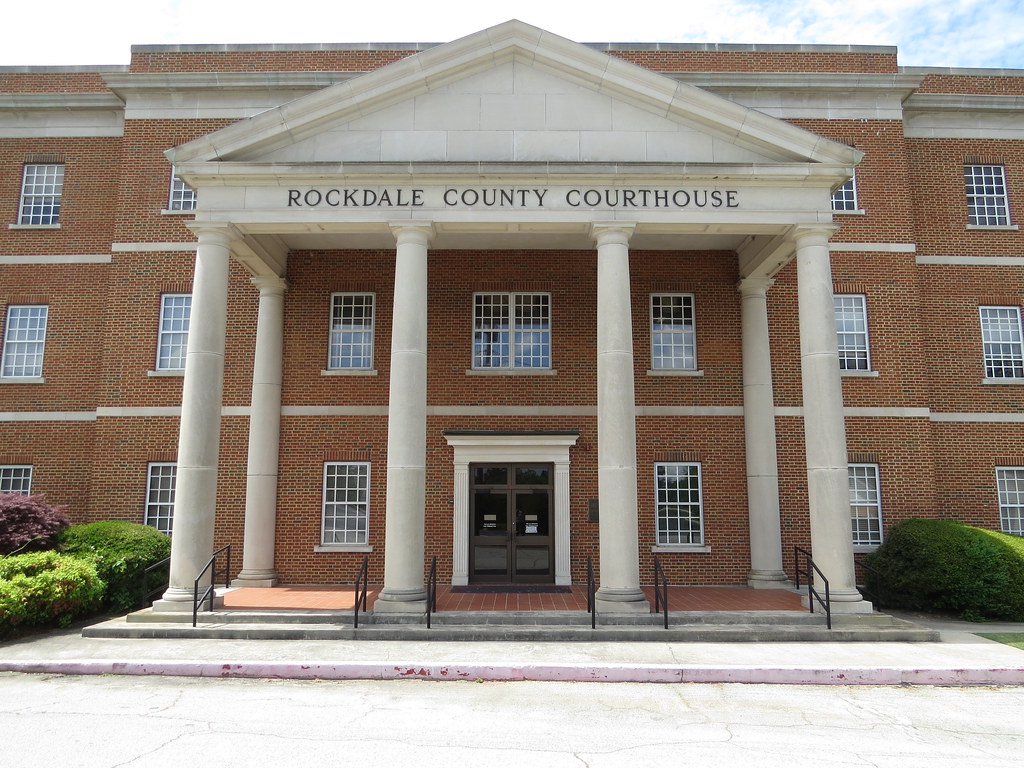 County Courthouse, Conyers, GA Rockdale County Courthouse Flickr