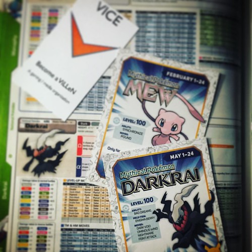 GET YOUR FREE Darkrai DarkType Mythical Event Pokemo… Flickr