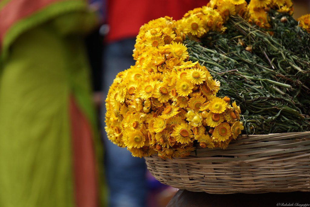 Flower Street Vendors Rakshith Chengappa Flickr