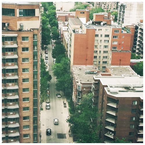 Rue Durocher from the Delta Montreal Margaret Bourne Flickr