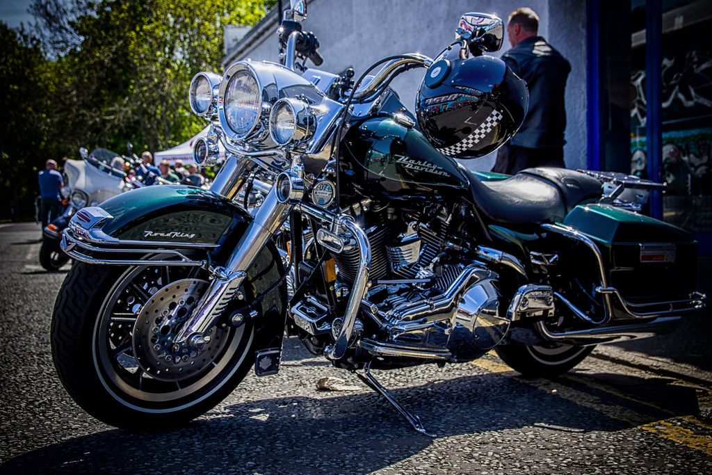 Road King... Harley Davidson Road King, take at Triumph No… Flickr