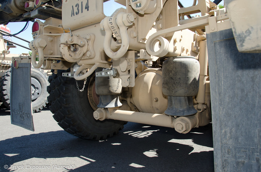 Oshkosh HEMTT M1120A4 LHS Rear Frame & Suspension Flickr