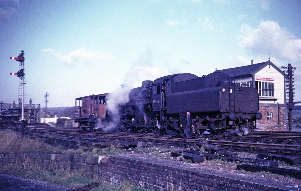 Garstang and Catterall 75048 shunts the yard.The quality i… Flickr