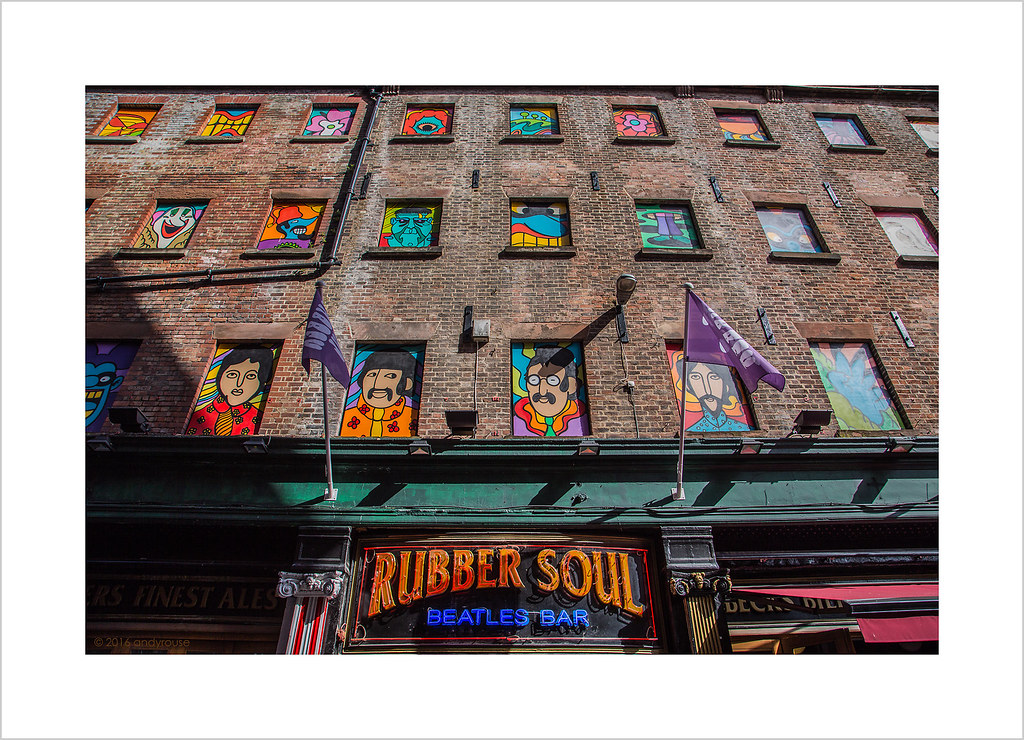 Rubber Soul II Mathew Street, Liverpool A second shot of t… Flickr