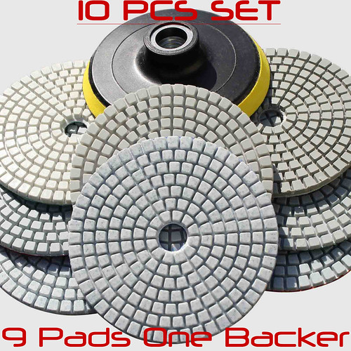 Granite Polishing Kit PriceUS 19.08 Wet Dry 4 Inch Diamo… Flickr