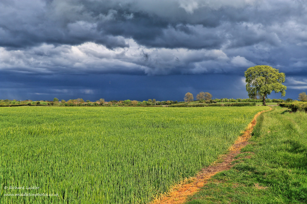 Spring Storm from Caldwell, North Yorkshire (1) Richard Laidler Flickr