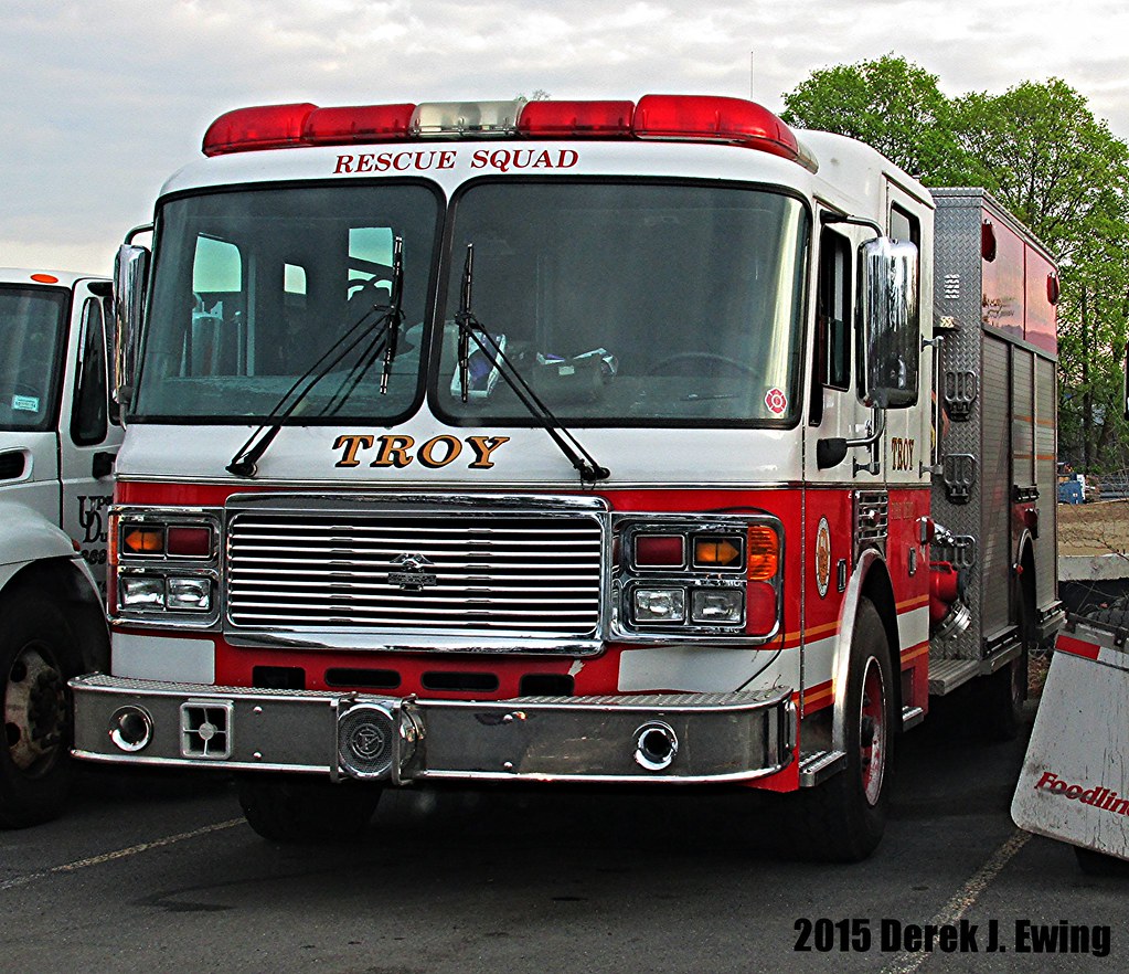 Troy, NY Fire Department Rescue Squad A 2003 American La… Flickr