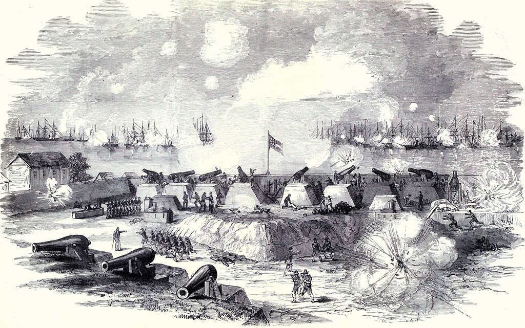 The Bombardment of Fort Walker, Port Royal Harbor, S. C.—V… Flickr
