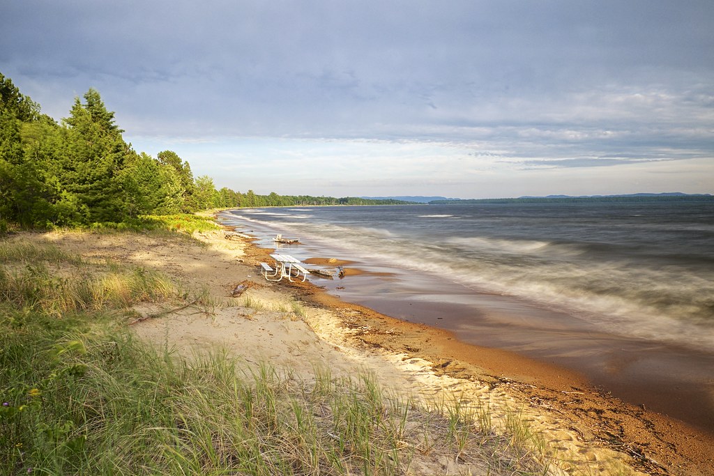 batchawana bay provincial park, ontario The beach at Batch… Flickr