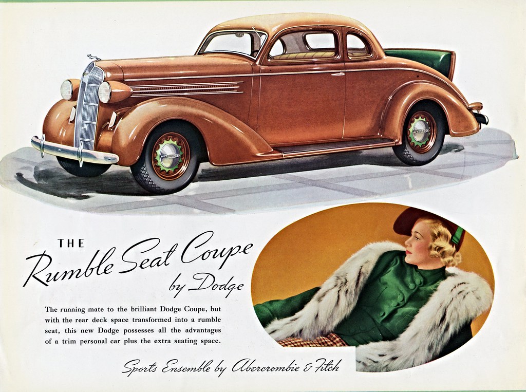 1936 Dodge Rumble Seat Coupe Alden Jewell Flickr