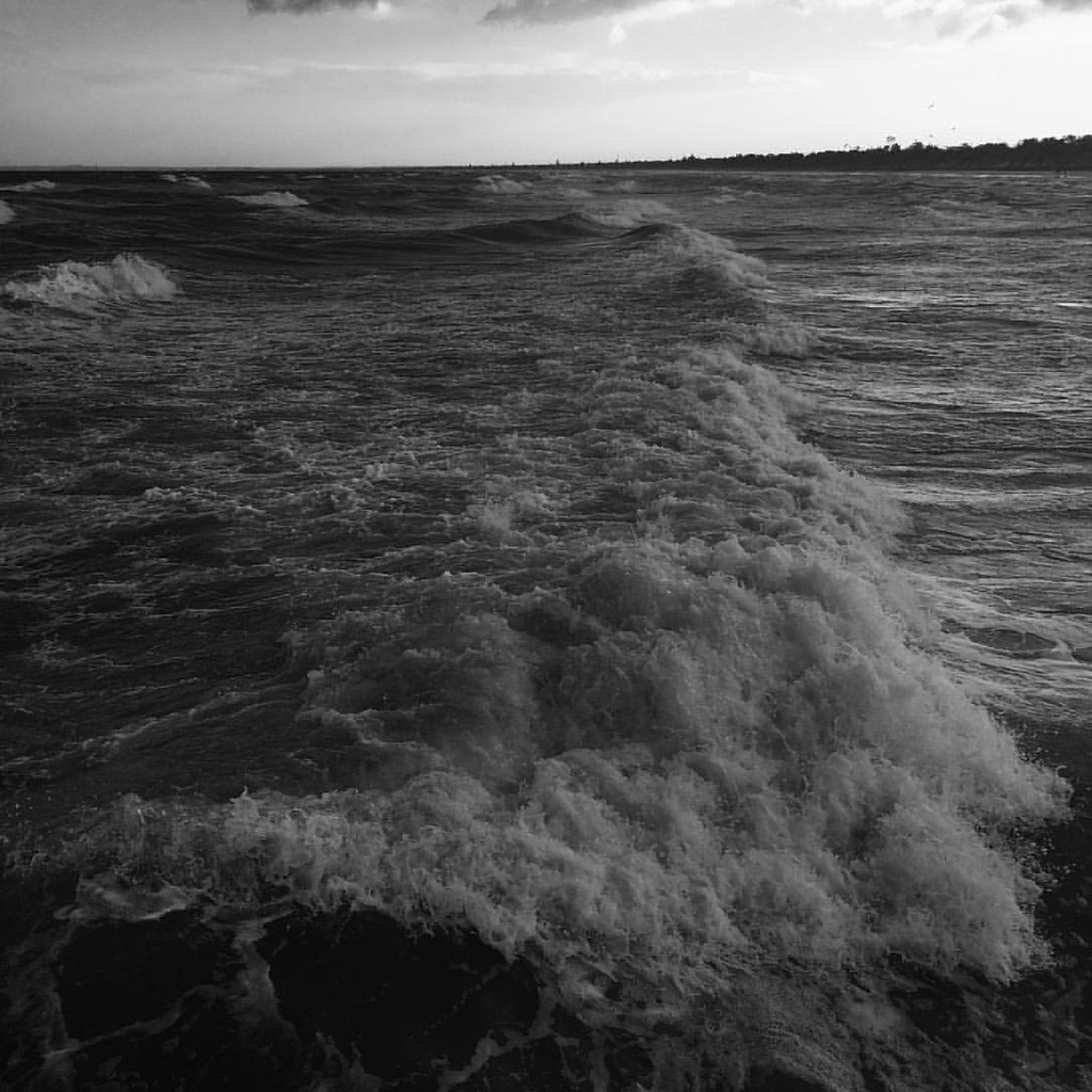 I love rough water ocean mytrainingground vitaminsea v… Flickr