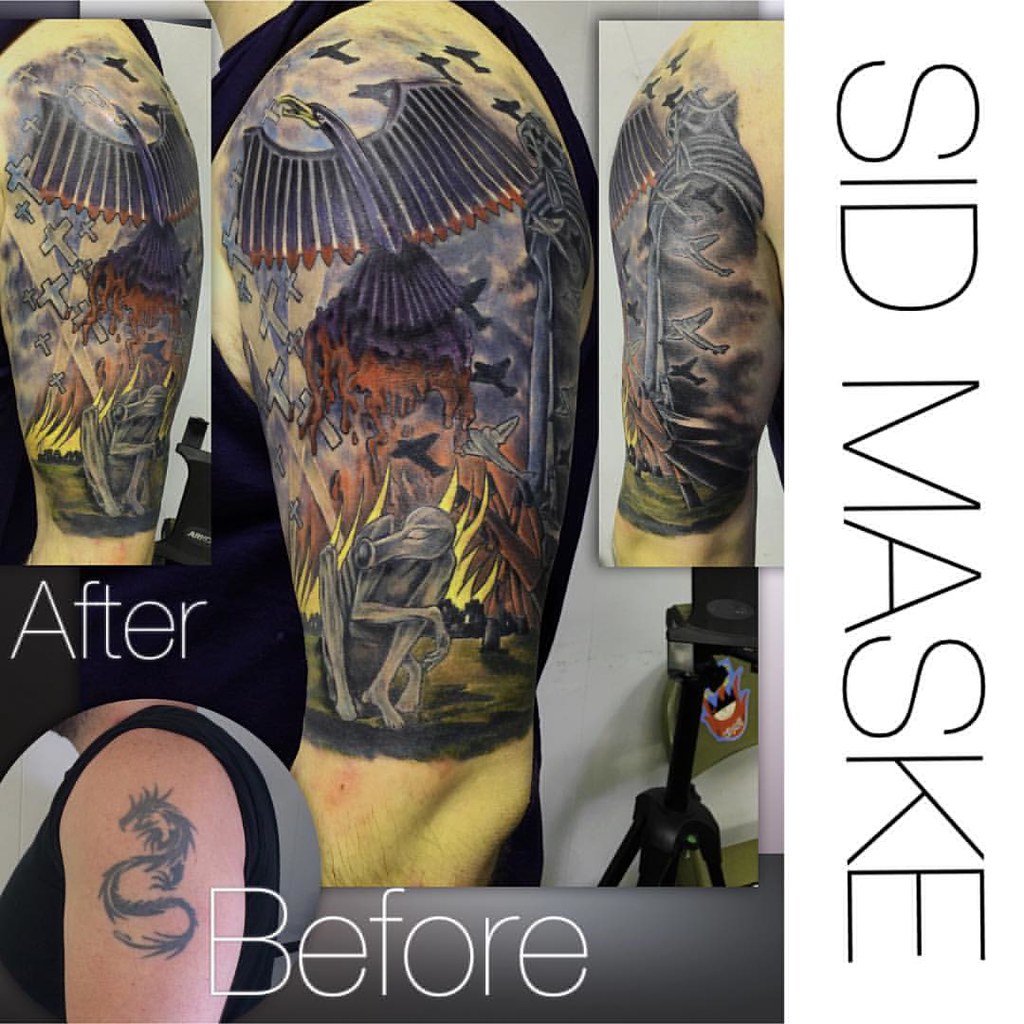 Cover Up I Got To Jam Out. Covered Up His Ole Tribal Drago… | Flickr 1024_x_1024_jpg