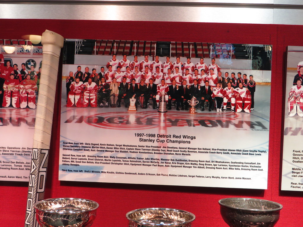 Detroit Red Wings Memorabilia, Joe Louis Arena, Detroit, M… Flickr