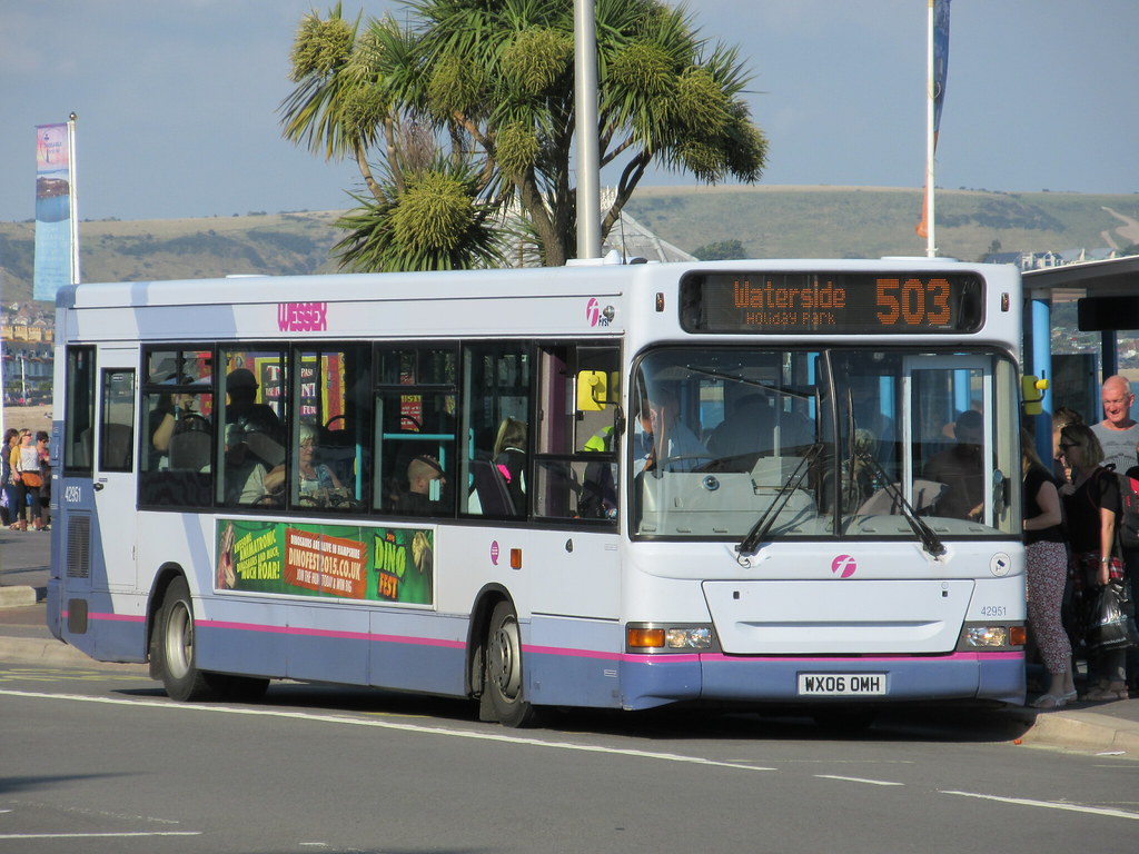 First Wessex Bus, Weymouth Esplanade, Dorset, 19 September… Flickr