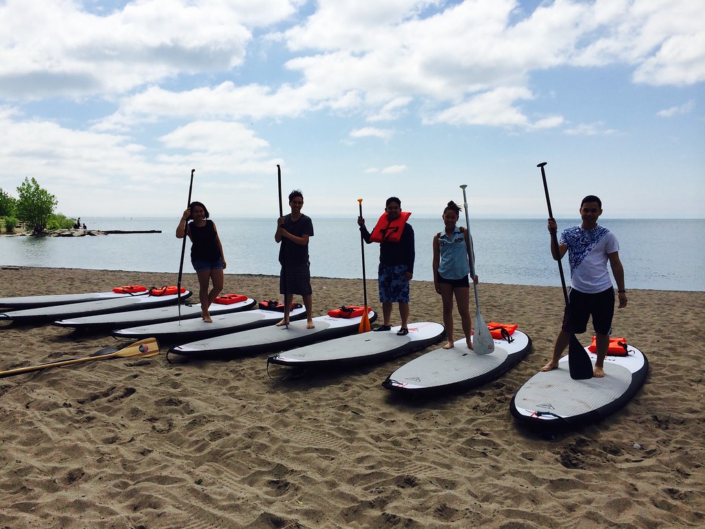 Group Lesson Toronto Beaches SUP Flickr