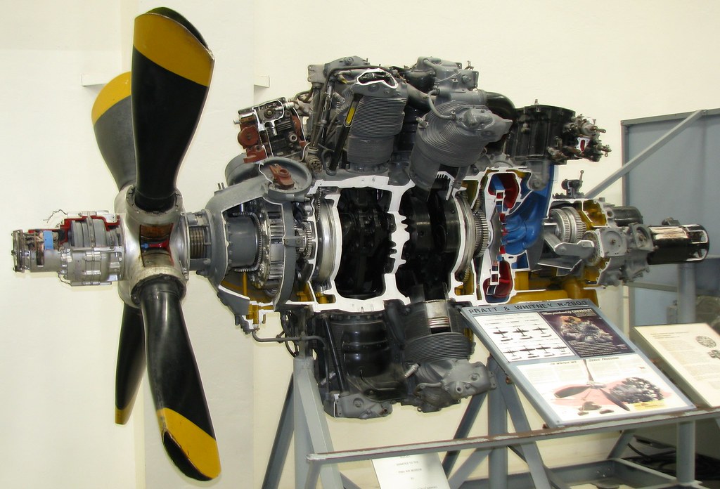 PASM0361 - WWII - American - Pratt & Whitney R-2800 Double Wasp Engine