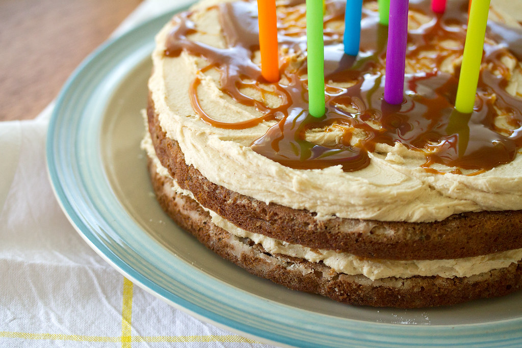 Chai Banana Cake with Brown Sugar Buttercream Isabelle Boucher Flickr